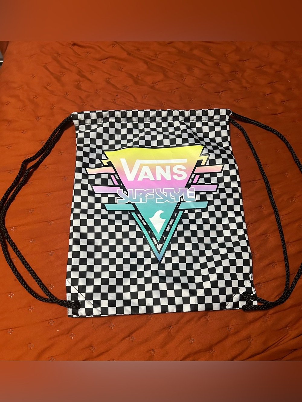 Vans X Surfstyle drawstring backpack